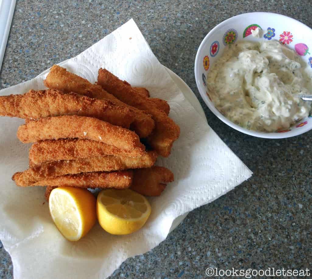 Delectable Crispy Fish Fingers - Looks Good Lets Eat