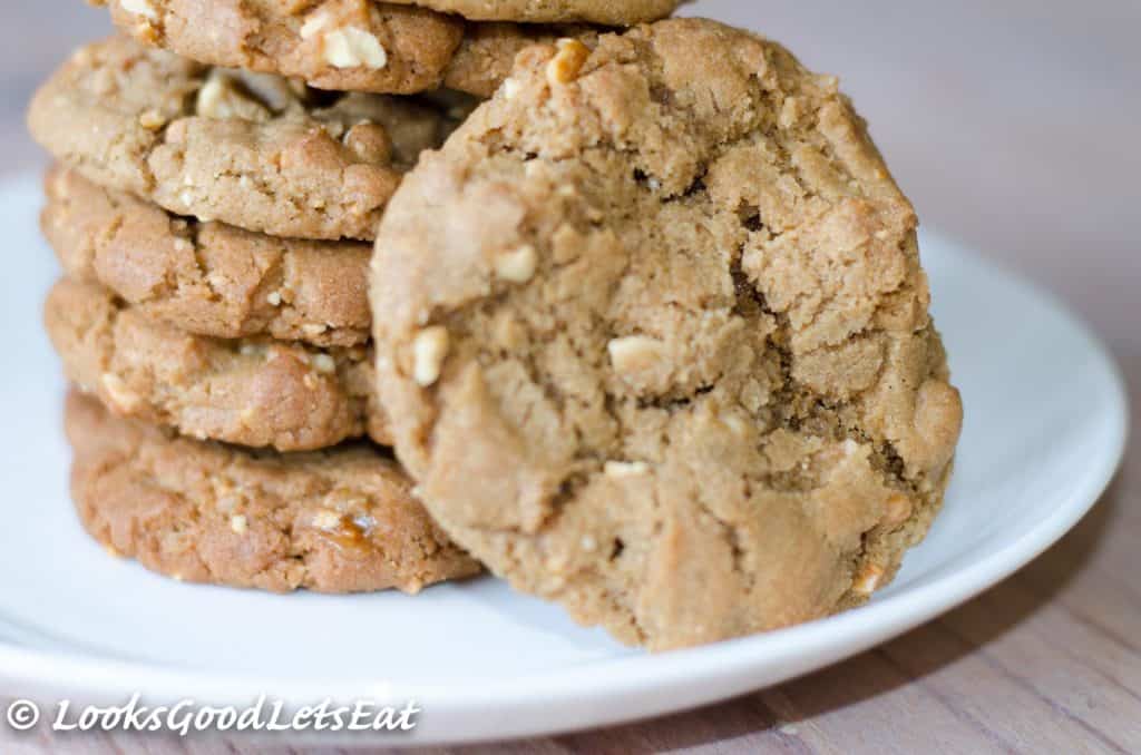 Peanut Butter Brittle Cookies